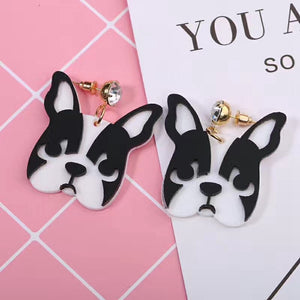 Dog Lovers Stud Earrings