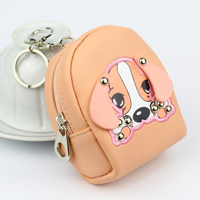 Cute Mini Cartoon Dog Money Wallet